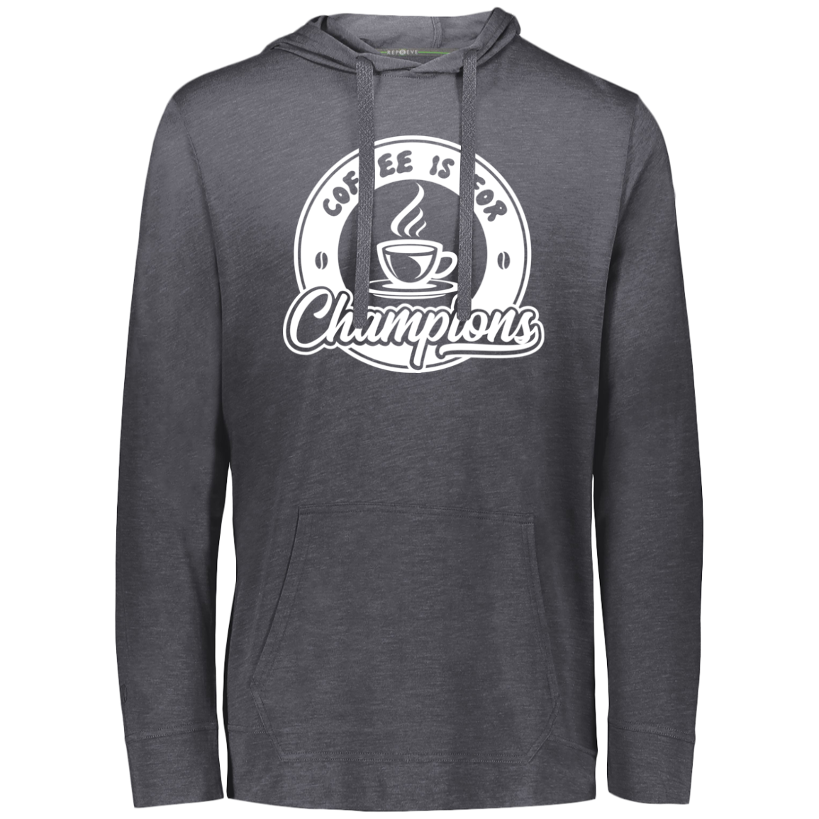 Coffee Champ Triblend T-Shirt Hoodie