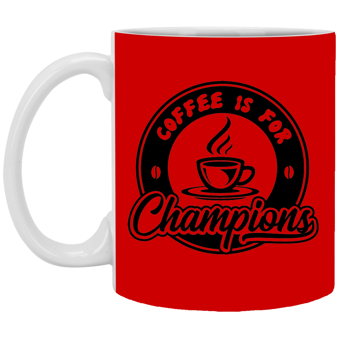 Coffee Champs 11 oz. White Mug