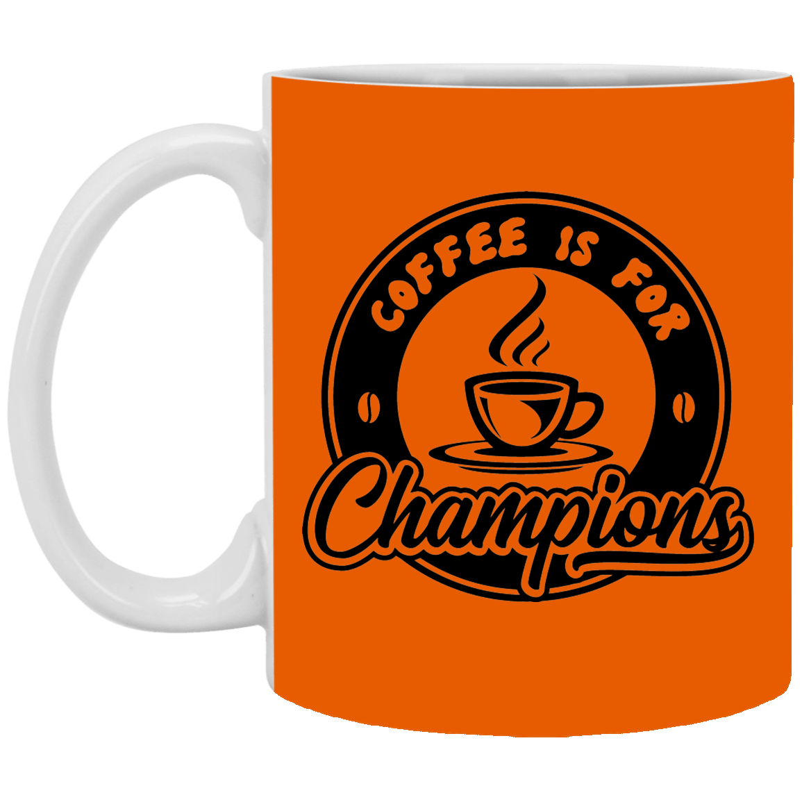 Coffee Champs 11 oz. White Mug