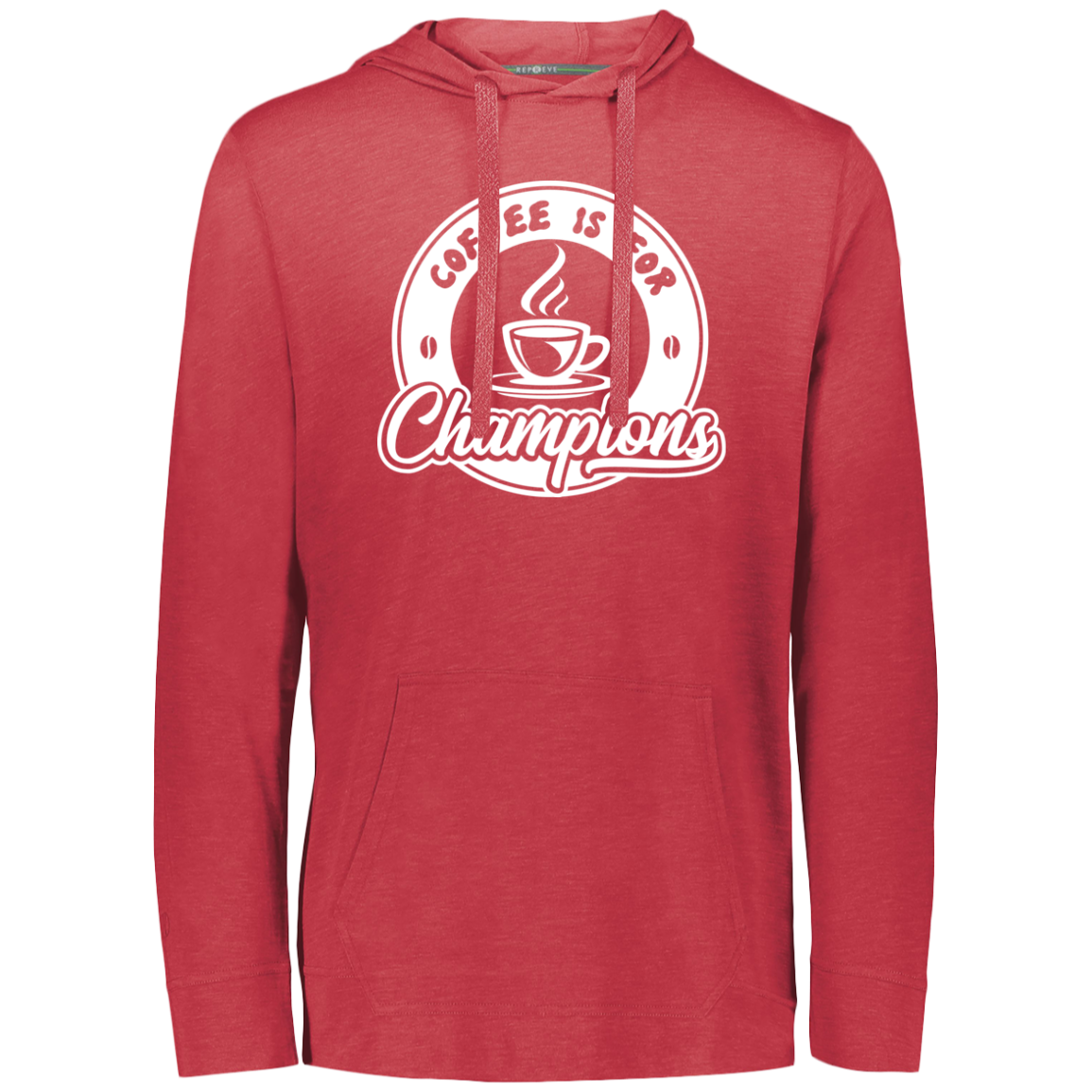 Coffee Champ Triblend T-Shirt Hoodie