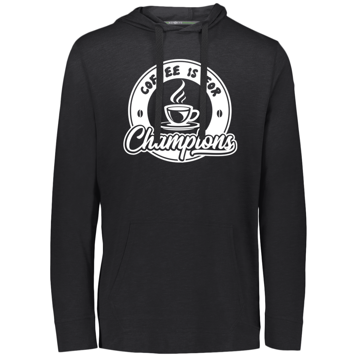 Coffee Champ Triblend T-Shirt Hoodie